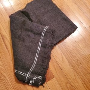 Black Olive & Pique Blanket Scarf